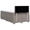 vidaXL &Kappa;&rho;&epsilon;&beta;ά&tau;&iota; Boxspring &mu;&epsilon; &Sigma;&tau;&rho;ώ&mu;&alpha; Taupe 120x190 &epsilon;&kappa;. &Upsilon;&phi;&alpha;&sigma;&mu;ά&tau;&iota;&nu;&omicron;