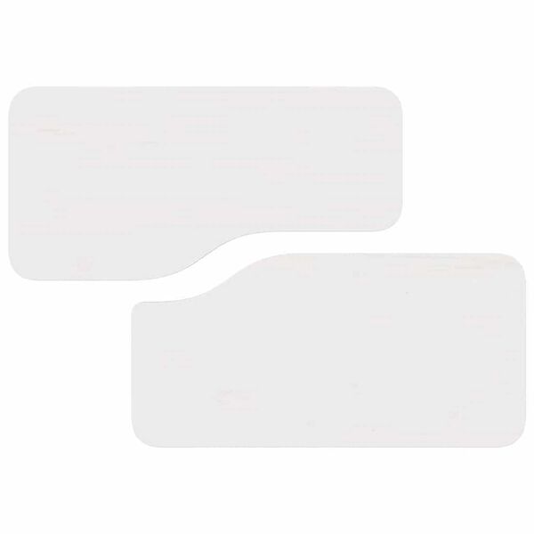 vidaXL Τραπεζάκι σαλονιού 2 pcs Λευκό 100 x 69 x 35.5 εκατοστά
