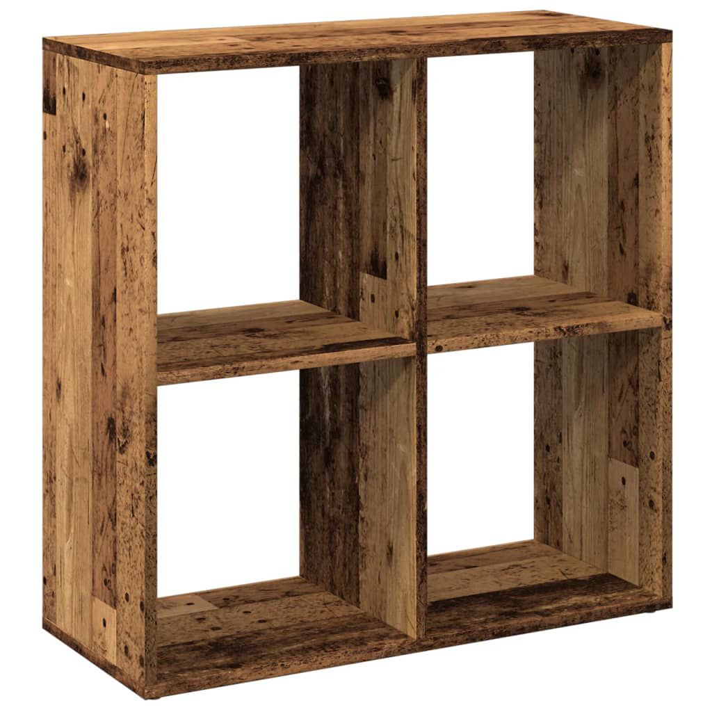 vidaXL Βιβλιοθήκη/Διαχωριστικό Χώρου 69,5x29x69,5 εκ. Επεξ. Ξύλο