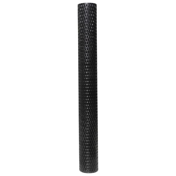 vidaXL Διαχωριστικό Βεράντας Μαύρο 600 x 90 εκ. από Συνθετικό Ρατάν