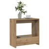 vidaXL Side Table Artisan Oak 50x26x50 cm Κατασκευασμένο ξύλο