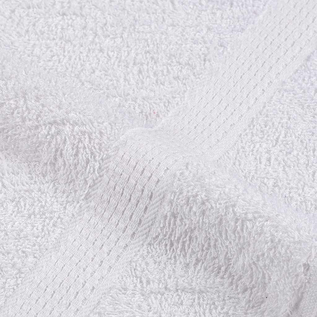 vidaXL Πετσέτες μπάνιου 4Τεμ Λευκό 100x150 εκ. 360 γρ/μ² 100% Βαμβ.