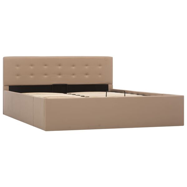 vidaXL &Pi;&lambda;&alpha;ί&sigma;&iota;&omicron; &Kappa;&rho;&epsilon;&beta;&alpha;&tau;&iota;&omicron;ύ &mu;&epsilon; &Alpha;&pi;&omicron;&theta;. &Chi;ώ&rho;&omicron; &Kappa;&alpha;&pi;&omicron;&upsilon;&tau;&sigma;ί&nu;&omicron; 140x200 &epsilon;&kappa; &Delta;&epsilon;&rho;&mu;&alpha;&tau;ί&nu;&eta;