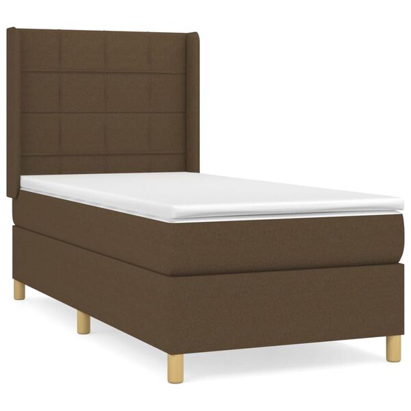 vidaXL &Kappa;&rho;&epsilon;&beta;ά&tau;&iota; Boxspring &mu;&epsilon; &Sigma;&tau;&rho;ώ&mu;&alpha; &Sigma;&kappa;&omicron;ύ&rho;&omicron; &Kappa;&alpha;&phi;έ 100x200 &epsilon;&kappa;. &Upsilon;&phi;&alpha;&sigma;&mu;ά&tau;&iota;&nu;&omicron;