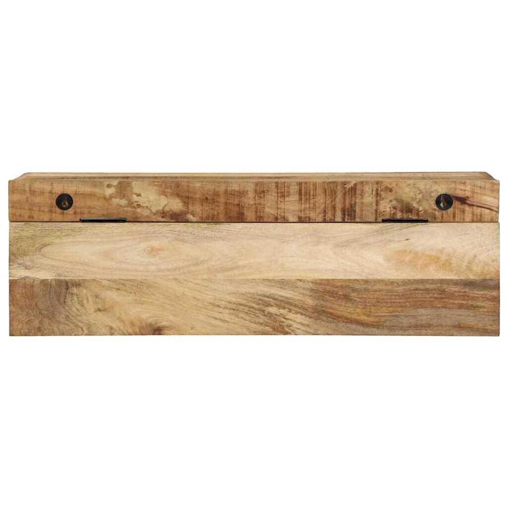 vidaXL Κρεμάστρα Παλτών με ράφι Καφέ 73 x 19 x 23 εκ Μασίφ ξύλο μάνγκο