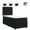 vidaXL &Kappa;&rho;&epsilon;&beta;ά&tau;&iota; Boxspring &mu;&epsilon; &Sigma;&tau;&rho;ώ&mu;&alpha; &Mu;&alpha;ύ&rho;&omicron; 90x190 &epsilon;&kappa;. &Beta;&epsilon;&lambda;&omicron;ύ&delta;&iota;&nu;&omicron;