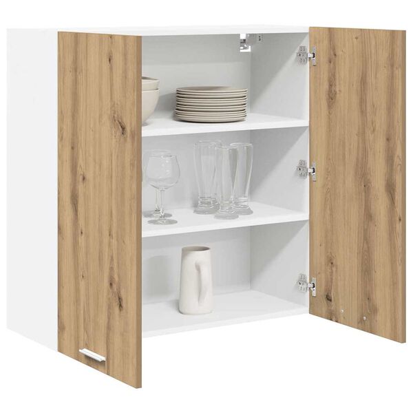 vidaXL &Kappa;&rho;&epsilon;&mu;&alpha;&sigma;&tau;ό &nu;&tau;&omicron;&upsilon;&lambda;ά&pi;&iota; &mu;&epsilon; &alpha;&pi;&omicron;&theta;ή&kappa;&epsilon;&upsilon;&sigma;&eta; Artisan Oak 80 x 31 x 80 &epsilon;&kappa;.
