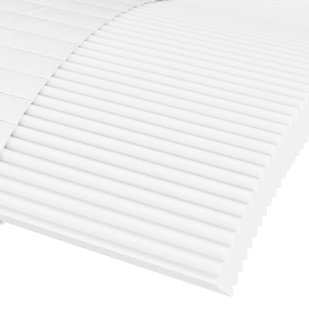vidaXL Καναπές Κρεβάτι με Στρώμα Ανοιχτό Γκρι 90x190 εκ. Βελούδινος