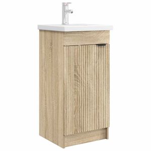 vidaXL &Kappa;&alpha;&theta;&rho;έ&phi;&tau;&eta;&sigmaf; &mu;&pi;ά&nu;&iota;&omicron;&upsilon; &mu;&epsilon; &nu;&iota;&pi;&tau;ή&rho;&alpha; Sonoma &Delta;&rho;&upsilon;&sigmaf; 42 x 40 x 84,5 &epsilon;&kappa;