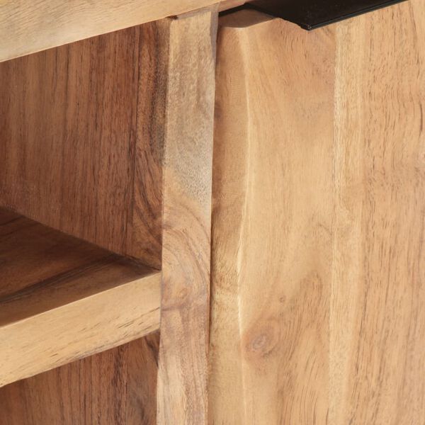 vidaXL Έπιπλο Τηλεόρασης Live Edge 120x30x42 εκ. Μασίφ Ξύλο Ακακίας