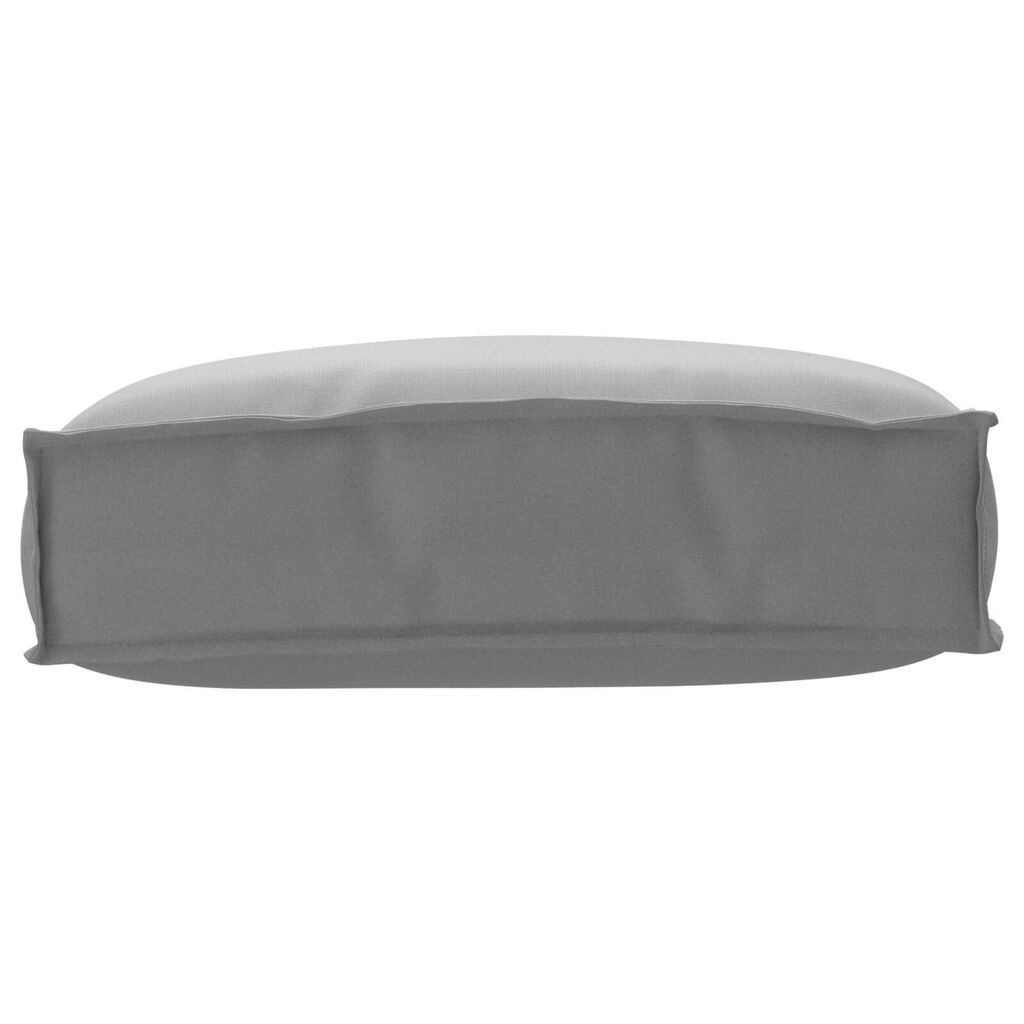 vidaXL Μαξιλάρι Παλέτας για Ανάκλινδρο Γκρι 50x40x12 εκ. Πολυεστέρας
