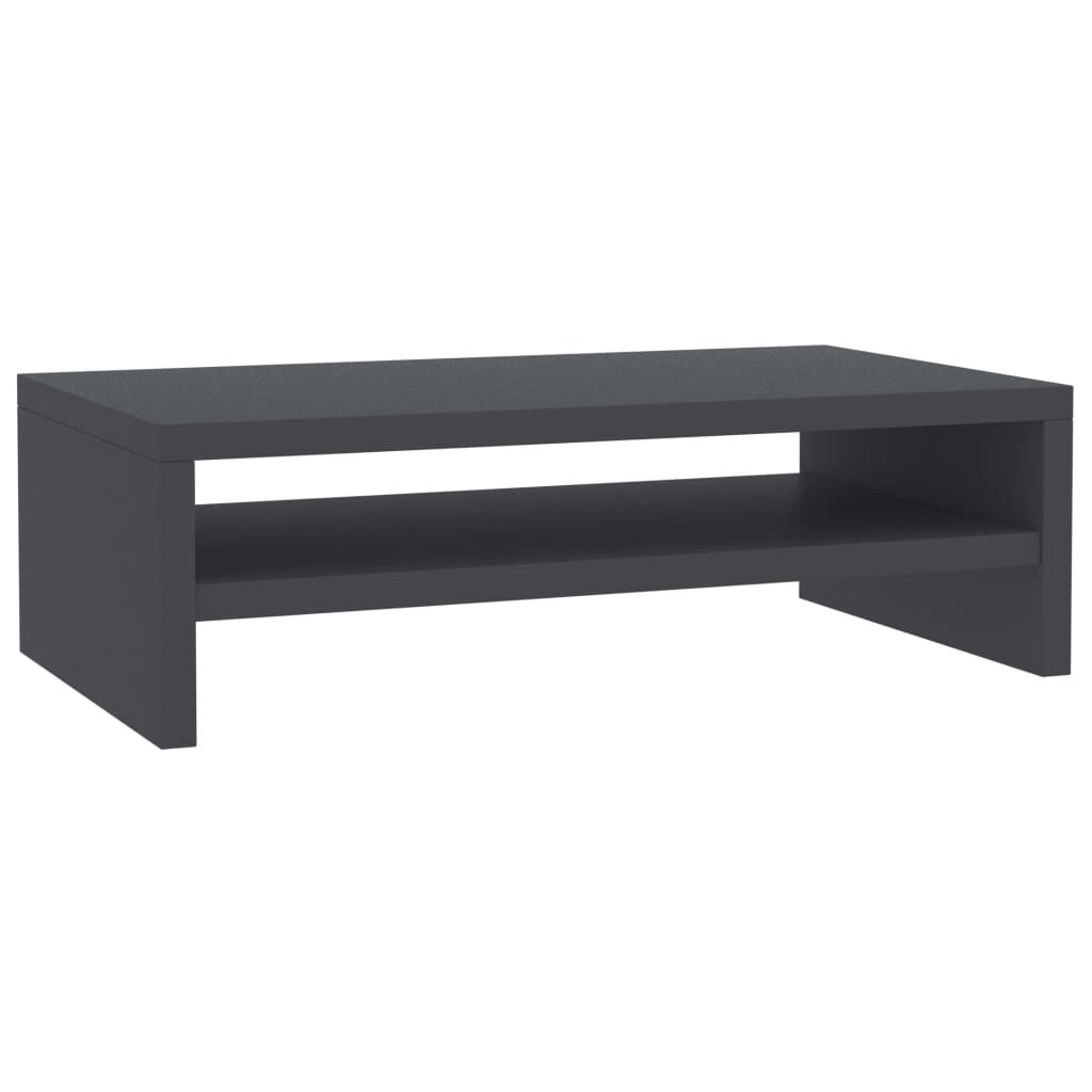 vidaXL Βάση Οθόνης Γκρι 42 x 24 x 13 εκ. από Μοριοσανίδα