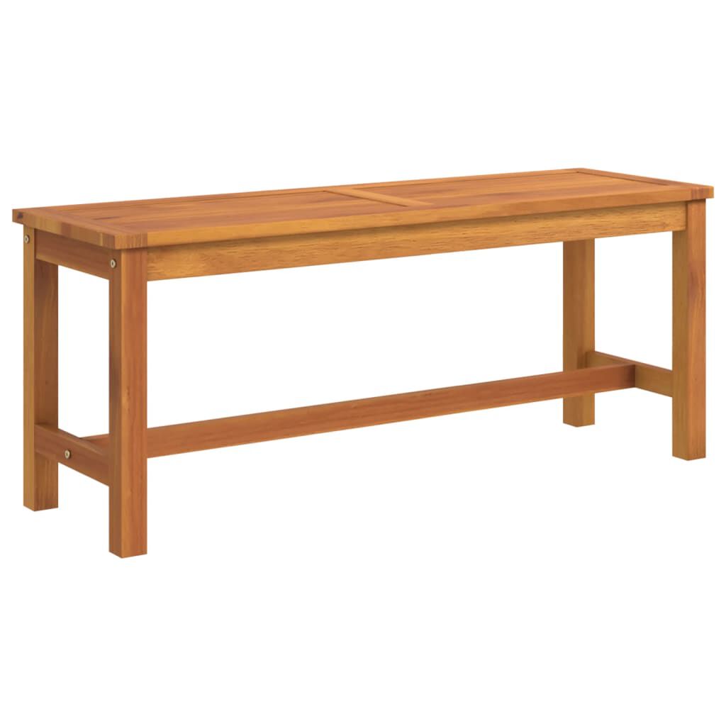 vidaXL Παγκάκι Κήπου 110x35x45 εκ. από Μασίφ Ξύλο Ακακίας