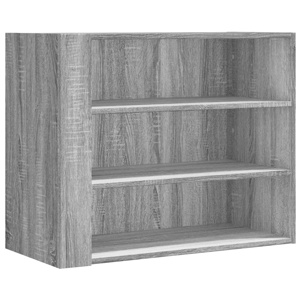 vidaXL Ντουλάπι Τοίχου Γκρι Sonoma 75x35x60 εκ. από Επεξεργασμένο Ξύλο
