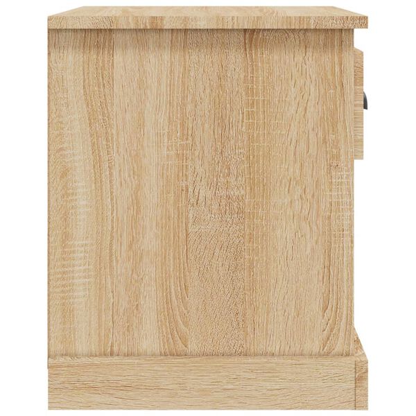 vidaXL Κομοδίνο Sonoma Δρυς 39x39x47,5 εκ. από Επεξεργασμένο Ξύλο