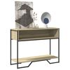 vidaXL Τραπέζι Κονσόλα Sonoma Δρυς 100x35x74,5 εκ. Επεξεργασμένο Ξύλο