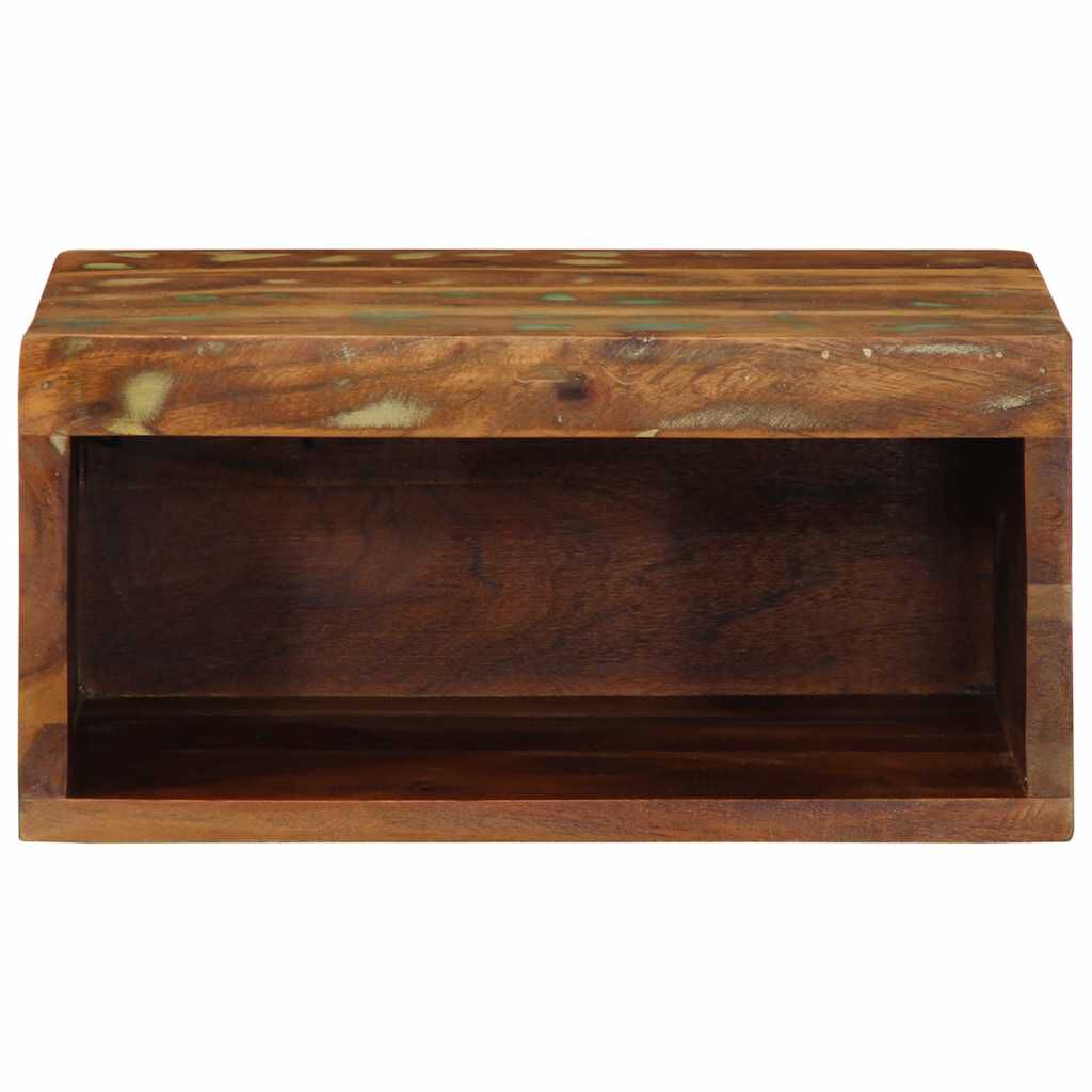 vidaXL Επίτοιχο ντουλάπι τηλεόρασης 40x30x19cm Ξύλο μασίφ αναγεννημένο