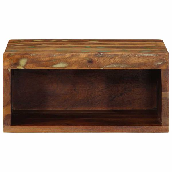 vidaXL Επίτοιχο ντουλάπι τηλεόρασης 40x30x19cm Ξύλο μασίφ αναγεννημένο