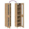 vidaXL Highboard 2 pcs Artisan Oak &Gamma;&upsilon;&alpha;&lambda;ί