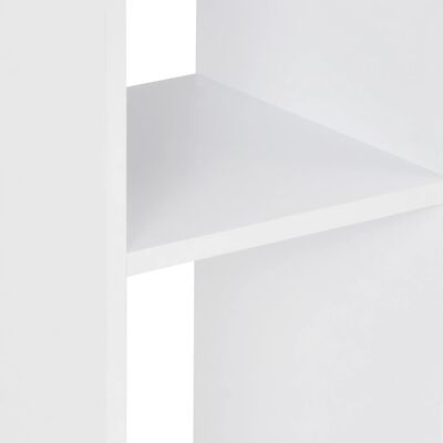 vidaXL Τραπέζι Μπαρ Λευκό 60 x 60 x 110 εκ.