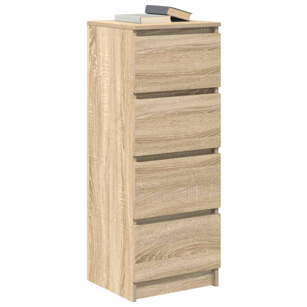 vidaXL Ντουλάπι Sonoma Δρυς 37,5x35x99 εκ. από Επεξεργασμένο Ξύλο