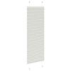 vidaXL Πλισέ περσίδα ανοιχτό γκρι 40x100 cm Πλάτος υφάσματος 39,4 cm