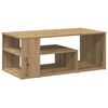 vidaXL &Tau;&rho;&alpha;&pi;&epsilon;&zeta;ά&kappa;&iota; &sigma;&alpha;&lambda;&omicron;&nu;&iota;&omicron;ύ Artisan Oak 100x50x40 cm &Kappa;&alpha;&tau;&alpha;&sigma;&kappa;&epsilon;&upsilon;&alpha;&sigma;&mu;έ&nu;&omicron; &xi;ύ&lambda;&omicron;