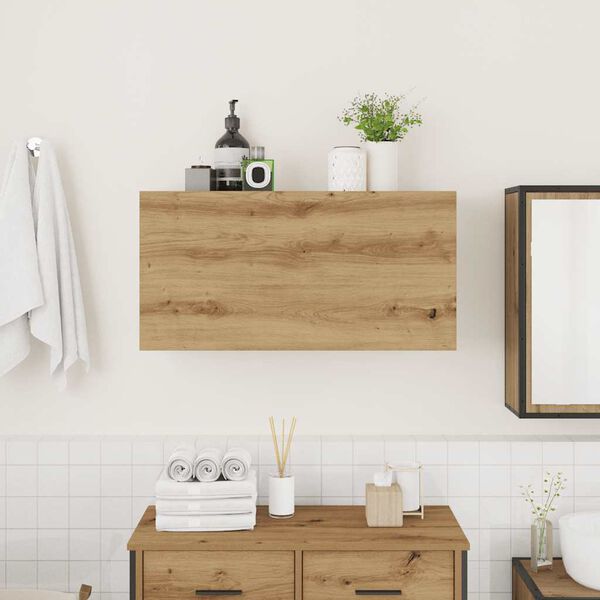 vidaXL Ντουλάπι τοίχου μπάνιου Artisan Oak Κατασκευασμένο ξύλο