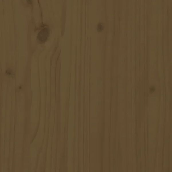 vidaXL Κομοδίνα 2 τεμ. Καφέ Μελί 40x34x45 εκ. από Μασίφ Ξύλο Πεύκου