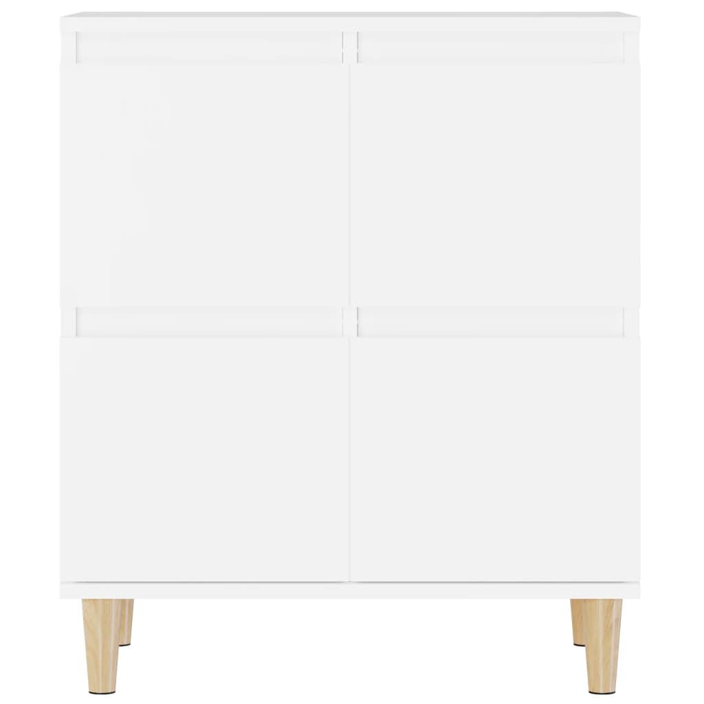 vidaXL Ντουλάπια 2 τεμ. Λευκά 60 x 35 x 70 εκ. από Επεξεργασμένο Ξύλο