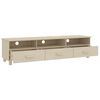 vidaXL Έπιπλο Τηλεόρασης HAMAR Μελί 158x40x40 εκ. Μασίφ Ξύλο Πεύκου