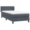 vidaXL &Kappa;&rho;&epsilon;&beta;ά&tau;&iota; Boxspring &mu;&epsilon; &Sigma;&tau;&rho;ώ&mu;&alpha; &Sigma;&kappa;&omicron;ύ&rho;&omicron; &Gamma;&kappa;&rho;&iota; 80x220 &epsilon;&kappa;. &Beta;&epsilon;&lambda;&omicron;ύ&delta;&iota;&nu;&omicron;