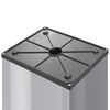 Hailo Κάδος Απορριμάτων Big-Box Swing Ασημί XL / 52 Λίτρα 0860-221