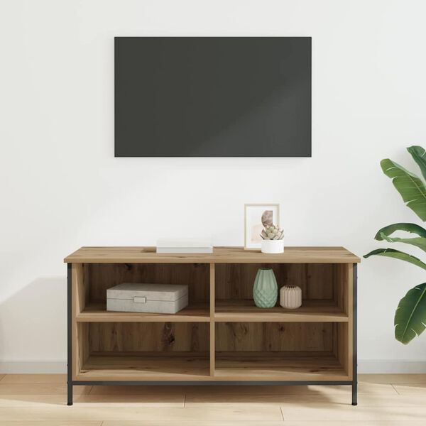 vidaXL Ντουλάπι TV Artisan Oak 100 x 40 x 50 cm Επεξεργασμένο ξύλο