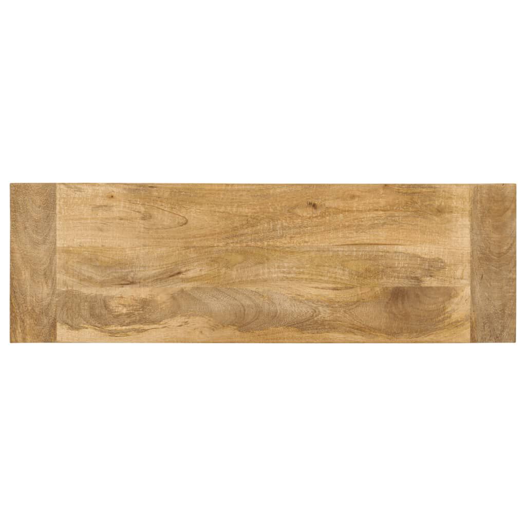 vidaXL Πάγκος 110 x 35 x 45 εκ. από Μασίφ Ξύλο Μάνγκο