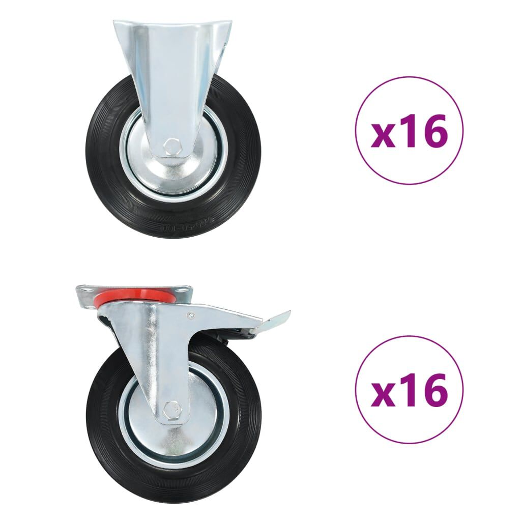 vidaXL Ρόδες 32 τεμ. 200 χιλ.