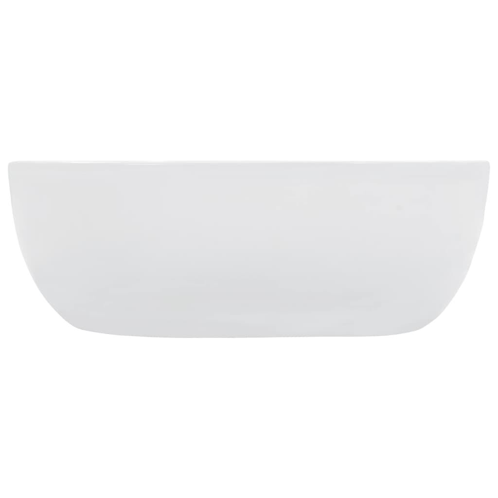 vidaXL Νιπτήρας Λευκός 42,5 x 42,5 x 14,5 εκ. Κεραμικός