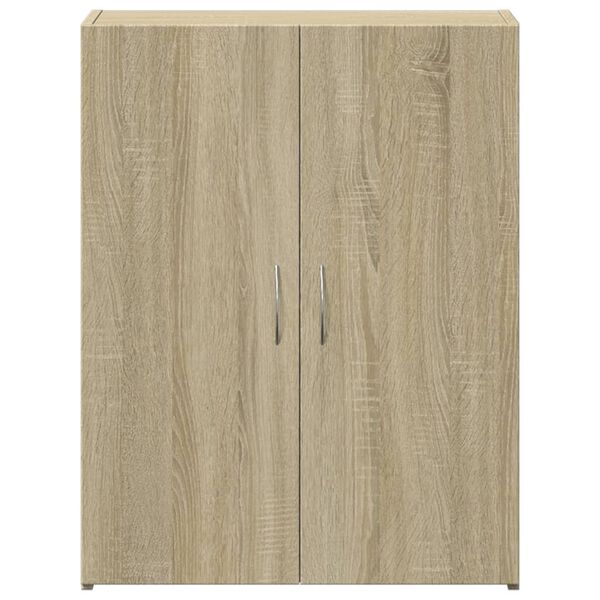 vidaXL Αρχειοθήκη Sonoma Δρυς 60x32x77,5 εκ. από Επεξεργασμένο Ξύλο