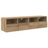 vidaXL &Beta;ά&sigma;&epsilon;&iota;&sigmaf; &tau;&eta;&lambda;&epsilon;ό&rho;&alpha;&sigma;&eta;&sigmaf; 2 &tau;&mu;&chi;. Artisan Oak &Epsilon;&pi;&epsilon;&xi;&epsilon;&rho;&gamma;&alpha;&sigma;&mu;έ&nu;&omicron; &Xi;ύ&lambda;&omicron;