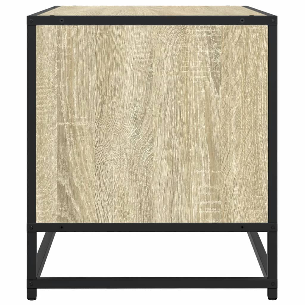vidaXL Έπιπλο Τηλεόρασης Sonoma Δρυς 91x40x46 εκ. Επεξ. Ξύλο