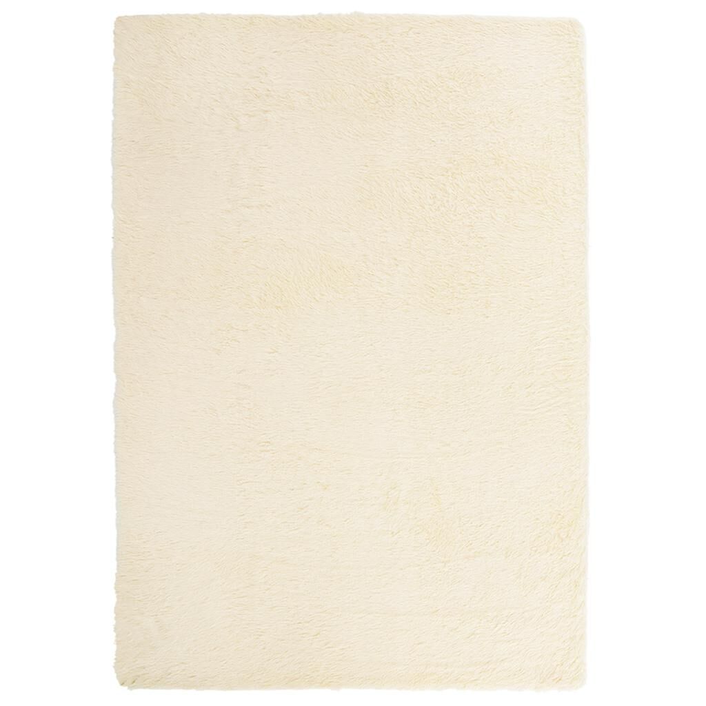 vidaXL Χαλί Shaggy με Ψηλό Πέλος NAVARRA Κρέμα 240x340 εκ. πολυεστέρας