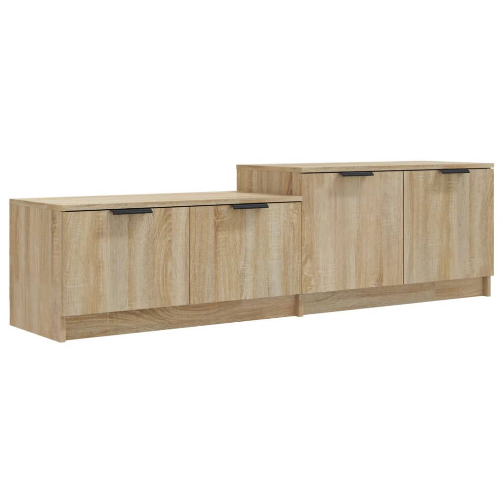 vidaXL Έπιπλο Τηλεόρασης Sonoma Δρυς 158,5x36x45 εκ. Επεξεργ. Ξύλο