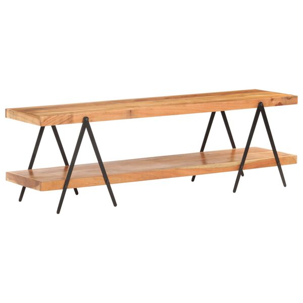 vidaXL Έπιπλο Τηλεόρασης 160 x 40 x 50 εκ. από Μασίφ Ξύλο Ακακίας