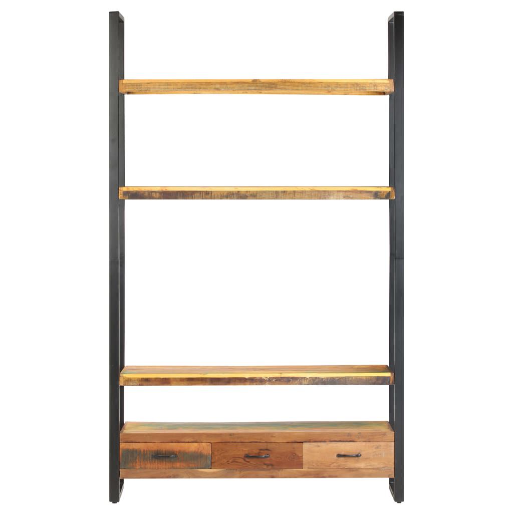 vidaXL Ραφιέρα 118 x 30 x 200 εκ. από Μασίφ Ανακυκλωμένο Ξύλο