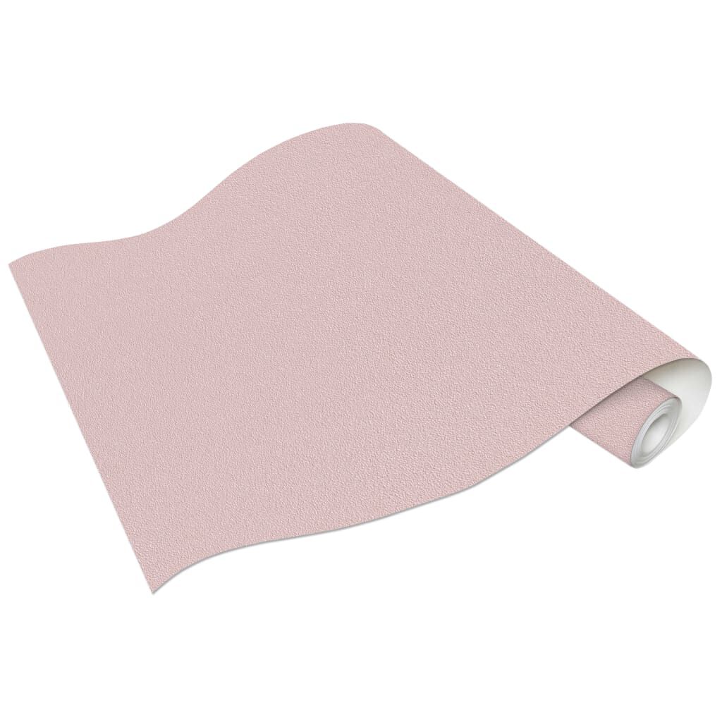 vidaXL Non Woven Ρολά Ταπετσαρίας 4 τεμ. Απλό Λαμπερό Ροζ 0,53 x 10 μ.