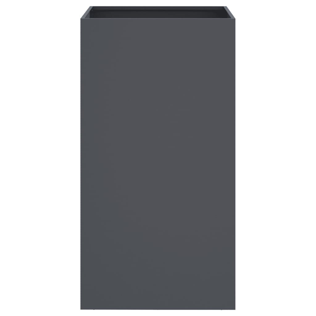 vidaXL Ζαρντινιέρα Ανθρακί 42x38x75 εκ. από Χάλυβα