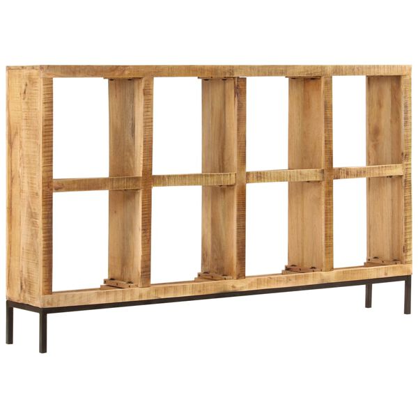 vidaXL Ραφιέρα 160 x 25 x 95 εκ. από Μασίφ Ξύλο Μάνγκο