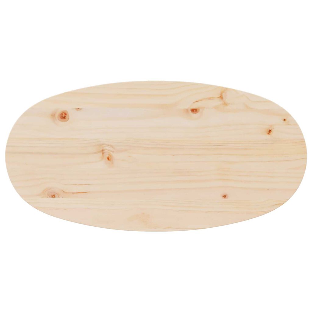 vidaXL Τραπεζάκι σαλονιού Φυσικό 80 x 40 x 35 cm Συμπαγές ξύλο πεύκου