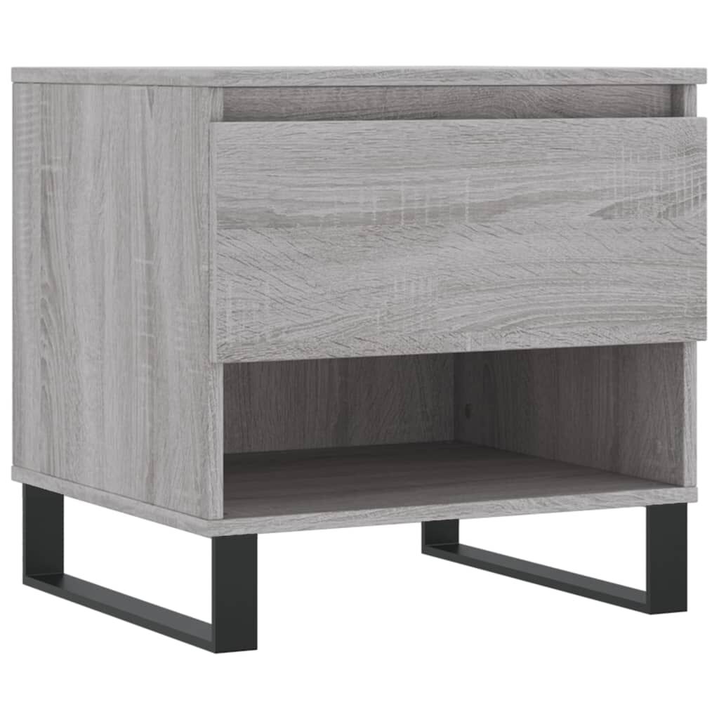 vidaXL Τραπεζάκια Σαλονιού 2 τεμ. Γκρι Sonoma 50x46x50 εκ. Επεξ. Ξύλο