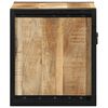 vidaXL Κομοδίνο 40x35x40 cm Στερεό ακατέργαστο ξύλο Mango